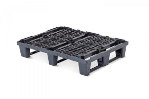 Plastic pallets 800x600 mm open dek 3 runners