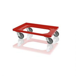 Dolly transporter 600x400x150 mm 2 stuurwielen