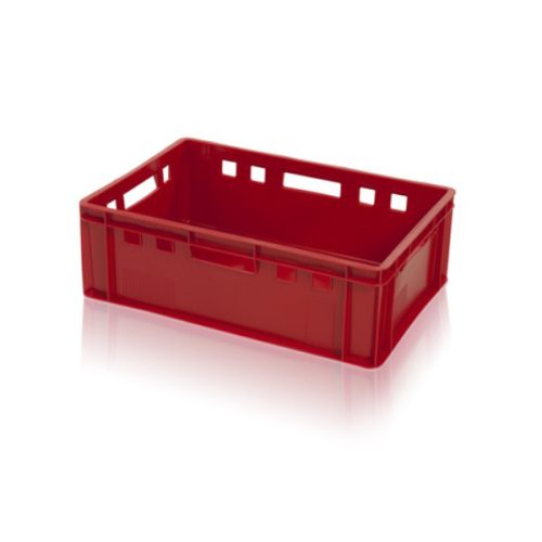 Vleeskratten Stapelbare E kratten koop bij Plastic Pallet Plaza