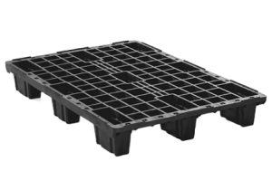 Kunststof pallets 80x120cm Q-nestbaar inclusief kliklatten