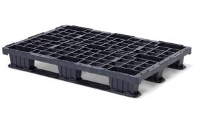 Kunststof pallets 80x120cm Q-nestbaar inclusief kliklatten