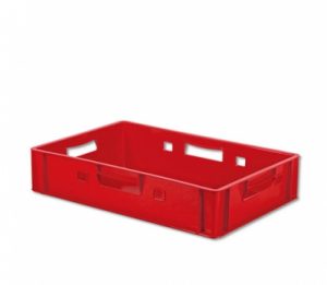 Nieuwe plastic Euro E1 box 600x400x125 mm