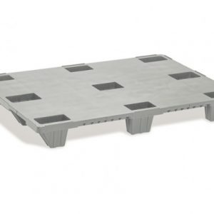 Plastic pallet 80x120cm gesloten