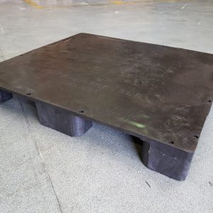 Gebruikte plastic pallets 980x890mm dichtdek