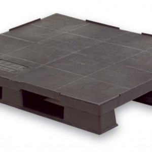 Plastic pallets 1200x1000 mm hygiëne closed deck 1500 kg