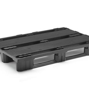 Plastic pallets 1200x800 mm ESD 3 runners 1000 kg