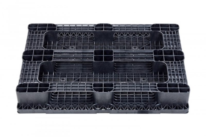 Plastic pallets 1200x900 mm heavy omloop onderdek 1500 kg