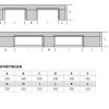 Kunststof pallet 1200x800mm medium Q 3 runner - Afbeelding 3