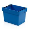 Plastic distributiebakken 600x400x420mm met stapelbeugel