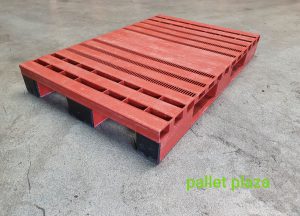 Gebruikte plastic pallet 1200x800mm