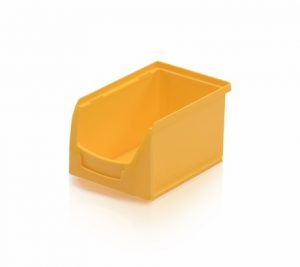 kunststof magazijnbak geel 230x150x125mm