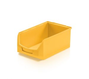 kunststof magazijnbak geel 500x310x200mm