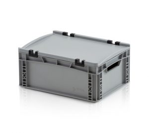 Euronormbak 40x30x17cm met deksel