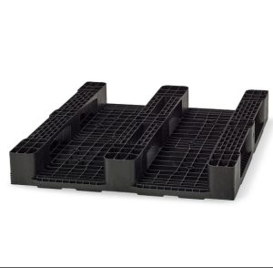 Kunststof pallets 100x120cm gesloten dek 3 runner